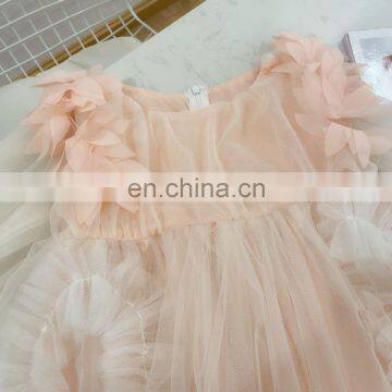 C1080 Own Designer Team and Factory Spring Children Girls' Party Wear Dress photo-5