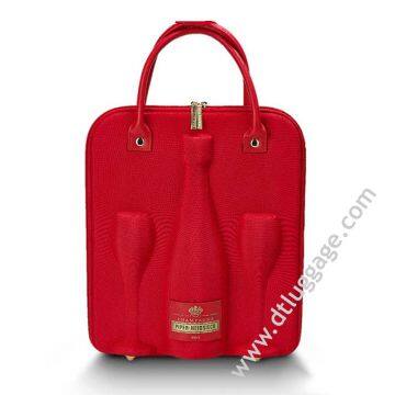 Manufacturer Carrying Waterproof Zipper Wine And Glass Carrier Bag photo-3