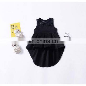 Free Ship 2019 Summer Girls Latest Princess Sweet Baby Girl Party Dress Children Frocks Designs 1-4Y photo-5