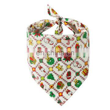 Wholesale Cotton Christmas Style Christmas Dog Bandana photo-6