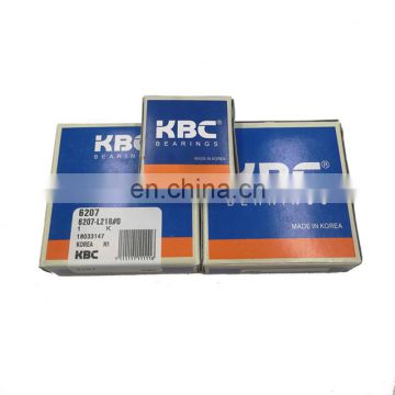 best price made in Korea KBC bearing 6000 6200 6300 deep groove ball bearing 6001 6201 6202 6303 series 2RS ZZ