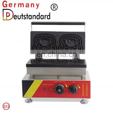 Commercial Snack Waffle Iron Bear Shape Electric Waffle Cone Maker for Sale photo-3