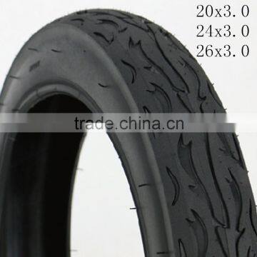 fat beach snow mountain bike tyre 20x3.0 24x3.0 26x3.0