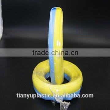 beautiful double color design pvc strips for shoes and other products