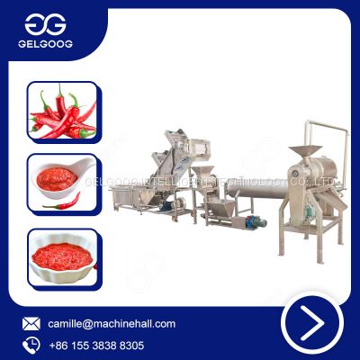 How Hot Sauce Is Made Chili Sauce Making Line Grinding Machine