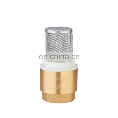 1/2" - 4" F-BSP Valogin Brass Foot Valve S.S Filter