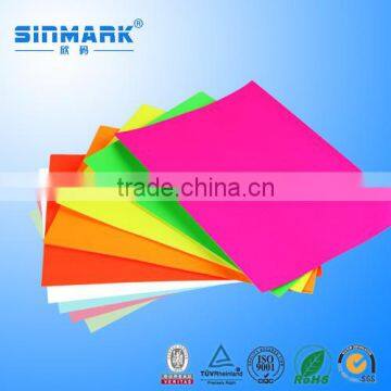 SINMARK hot sale adhesive color a4 size sticker paper label sticker paper a4