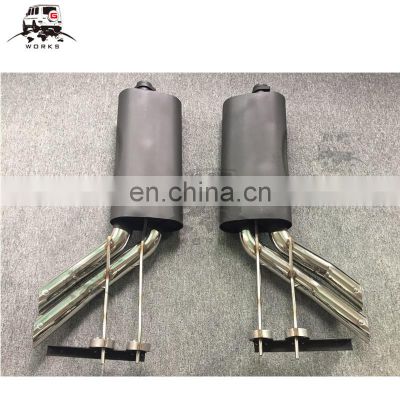 W463 exhaust fit for G-class W463 2008-2016y to B-style exhaust system left and right w463 muffler