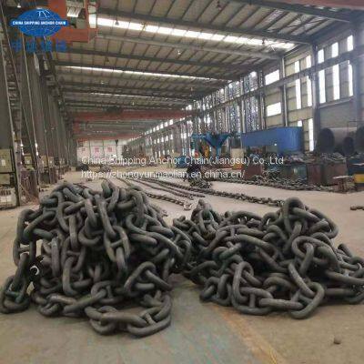 92mm China marine anchor chain stockist anchor chain factory