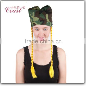 wholesale wig cap for making wigs yellow braided wigs