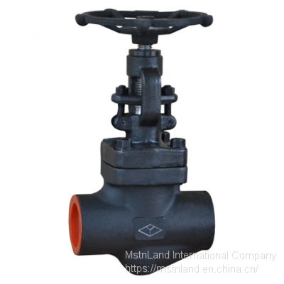 Mstnland API602/ ASME FORGED STEEL SOCKET WELDING GLOBE VALVE