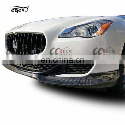 Beautiful Carbon Fiber LP Style Body Kit for Maserati Quattroporte 2013-2015 Front Spoiler Rear Spoiler and Side Skirts photo-3