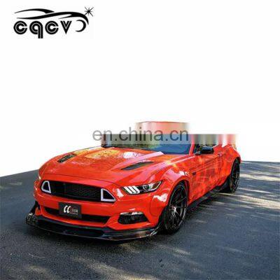 Good quality robo-t wide body kits for Ford mustang car bumper bar spoiler