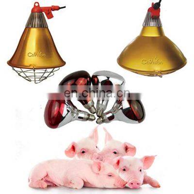 E27 waterproof Infrared Heating Lamp bulb 100W-375W for animal poultry pig