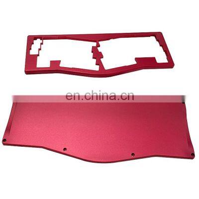 60% keyboard case custom cnc aluminum keyboard parts electronic keyboard enclosure