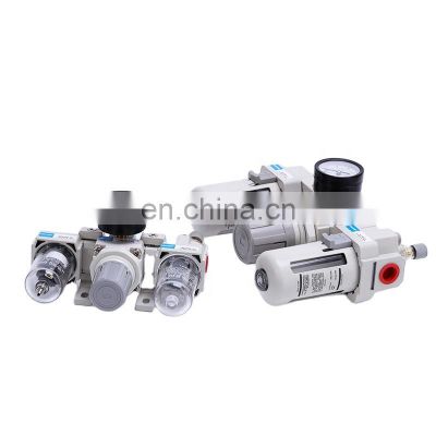 FRL Units And Lubricator Combination Pneumatic Factory Economical  Air Filter Regulator Air Source Treatment Unit