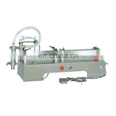 semi auto manual wine water liquid bottle filling and sealing machine