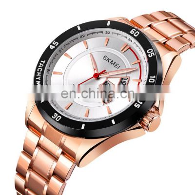 Fashion SKMEI 1641 stainless steel mens watch waterproof quartz watch