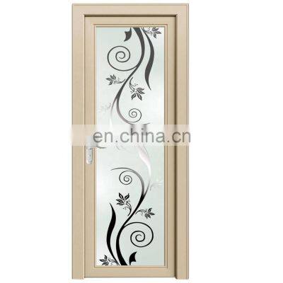 Aluminum Doors and Windows Suppliers Energy Saving Modern Swing Graphic Design Double Commercial Aluminum Alloy Entry Doors