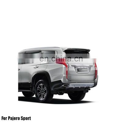 ABS Primer Painted Back Rear Spoiler Lip Wing For Pajero Sport 2016-2018 Rear Spoiler