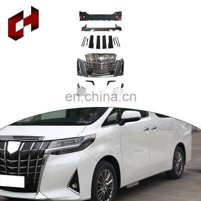 CH Amazon Hot Selling Pp Plastic Engine Hood Exhaust Tips Front Lip Tail Lamp Body Kit For Toyota Alphard 2018-2020