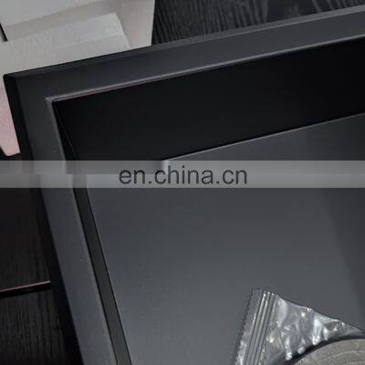 High Quality Black Stainless Steel Gold White Brushed Nickel Bathroom Wall Metal Recess Shower Niche Shelf photo-3