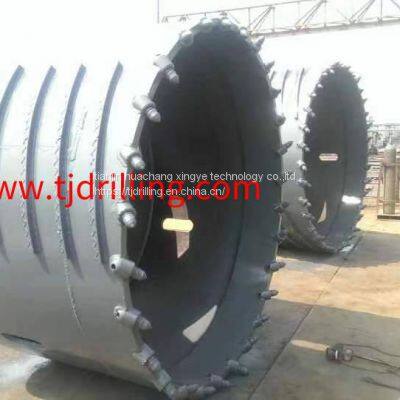 Sell 2500mm core barrel with round shank chisel used for bored pile foundation work