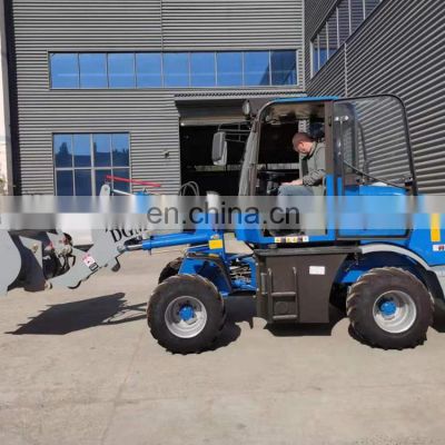 Light construction machinery 1.2ton ZL12 CE mini Front shovel loader