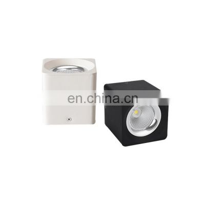 Modern Aluminum Kitchen Bathroom Bedroom Corridor Spot Light COB Surface Mounted LED Down Light