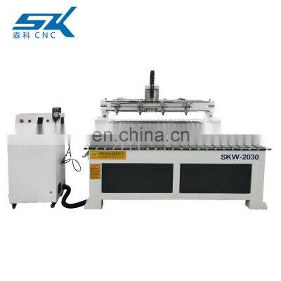 1530 2040 Senke Heavy 4 Heads 6 Heads Duty Steel Frame 1530 Carousel Type Atc CNC Router/Wood CNC Router With Vacuum Table photo-3