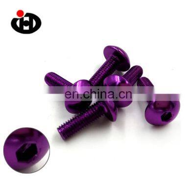 Can be Customized in a Variety of Colors of High Quality Mirror Bolt Hexagon Head Screws photo-3
