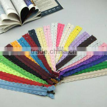 various color zipper