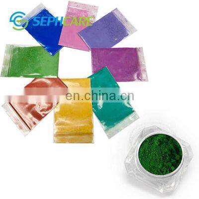 Sephcare wholesale powder pigment Iron Oxides Chromium Oxide for makeup and nail polish