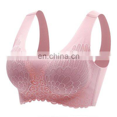 Bra Wholesale Ladies Breathable Sports Bra Foam Pad Bikini Triangle Bra Cups