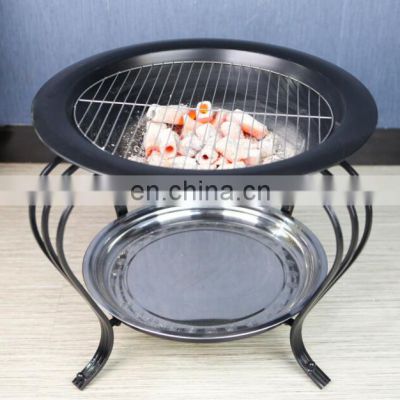 Portable Commercial Outdoor Rotating Camping Kettle Parts Charcoal BBQ Grills