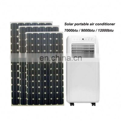 Quite And Environment Protection R134a 12000 Btu Inverter 48V DC 100% Solar Split Air Conditioner Solar Portable