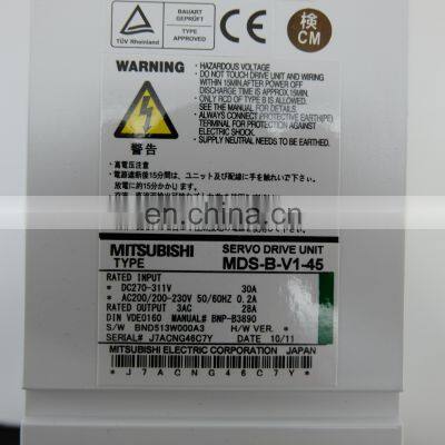 Mds-b-v1-45 Mds-b-v1-45 Mitsubishi Ac Servo Drive Unit MDS-B-V1-45 photo-2