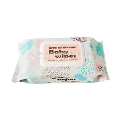Biodegradable Bamboo Wet Grooming Water Eco Baby’s Wet Wipes photo-2