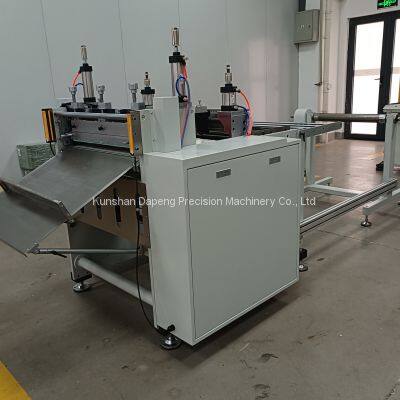 DP-650 Electronic air-pressure pulling and cutting machine with kiss cut function for rubber mats