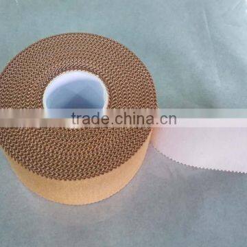 serrated edge Rayon Althletic tape with high adhesive hign compression