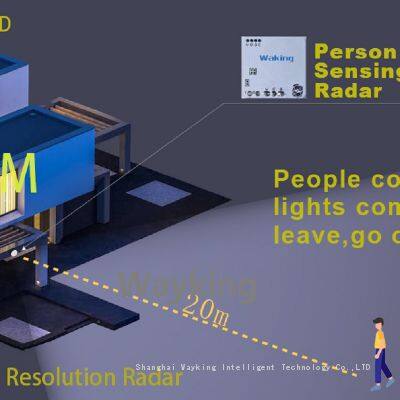 garden lamp sensing radar Intelligent  street light Radar 5-8 meter,person Sensing Radar
