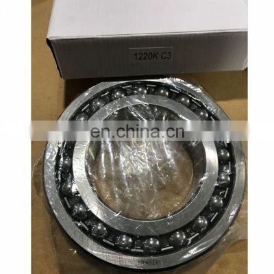 100x180x34 mm 1220c3 Self-Aligning Ball Bearing 1220 1220K