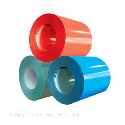 Coated Color Aluminum Coil Roll Color Coated Galvanized Steel Coils photo-4