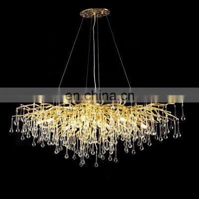 Luxury Chandelier Villa Restaurant Decoration Chandelier Modern For Living Room