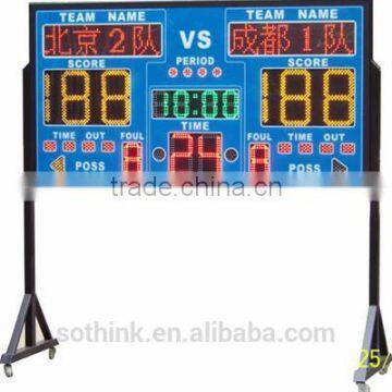 full color multi-sport LED outdoor indoor rental scoreboard                        
                                                Quality Choice