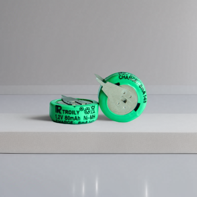 TROILY Brand NiMH Rechargeable Button Cell HB156/060 80mAH 1.2V Secondary Battery photo-2