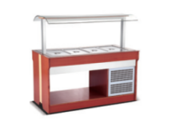 New Style Wooden or Stainless Steel Salad Bar