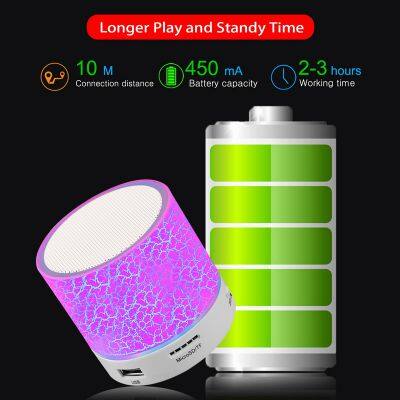 Split S10 Bluetooth Speaker LED Colorful Lights Speaker Portable Bluetooth Speaker for Bedroom Outdoor Music Sound MP3 Player photo-6