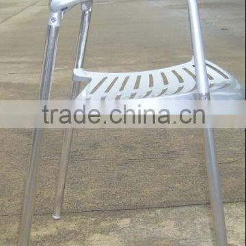 replica graceful Spanish Design accembly Aluminum Jorge Pensi stacking toledo chair for outdoor garden use