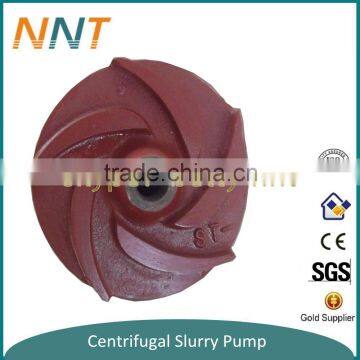 high efficiency horizontal rubber impeller 6/4D-NH slurry pump